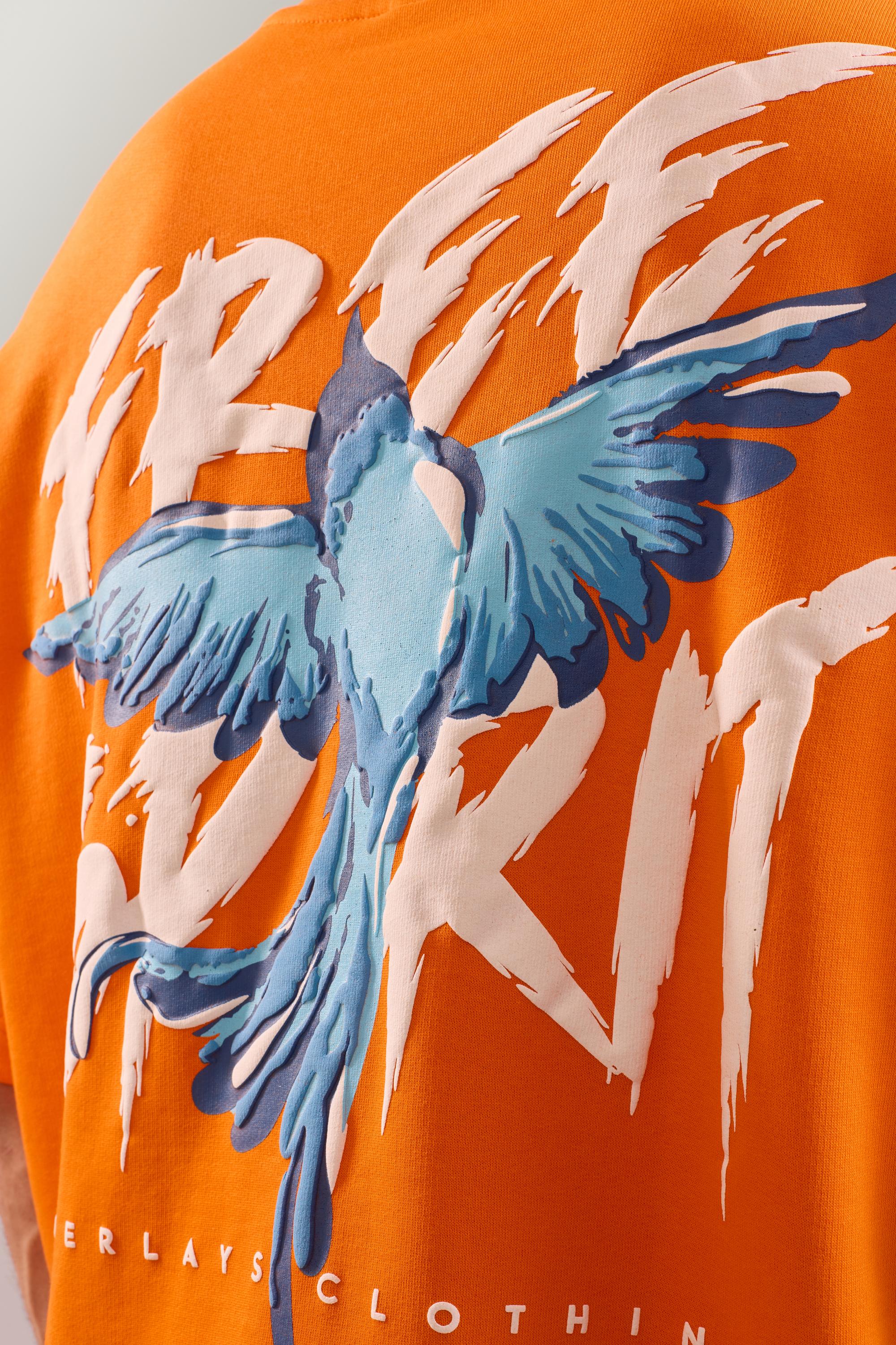 Heavy Weight Free Spirit Arc Relaxed T-shirt - Image 2