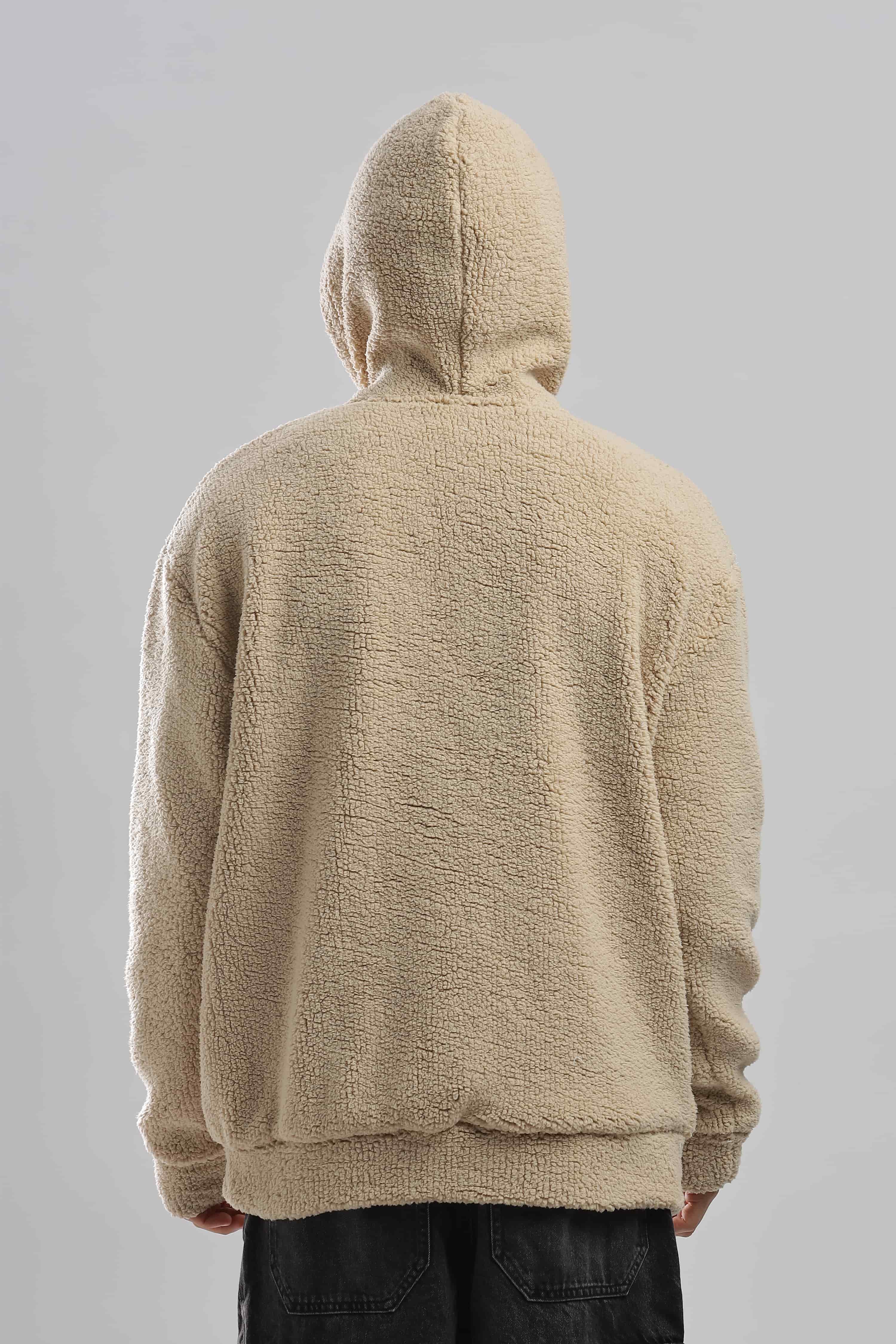 Ted Sherpa Oversized Hoodie - Image 2