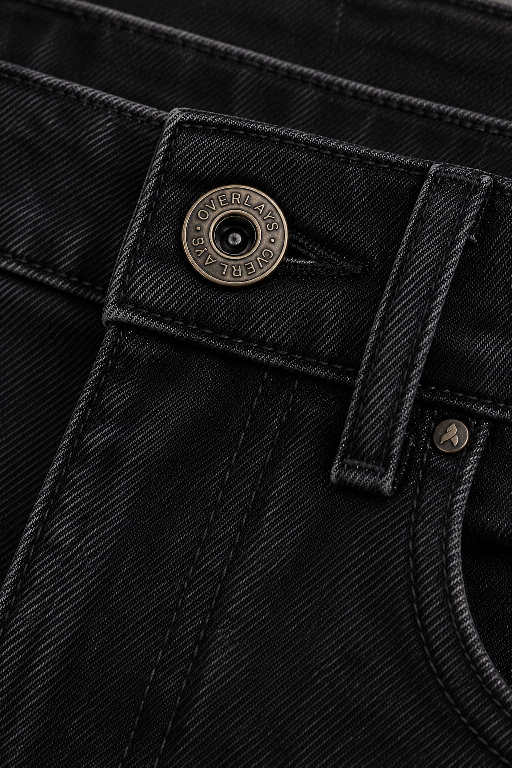 Phantom Black Washed Denim - Image 3